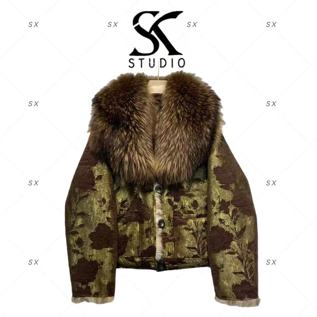 8248女装轻奢新款外套（两面穿）SXZY-UM