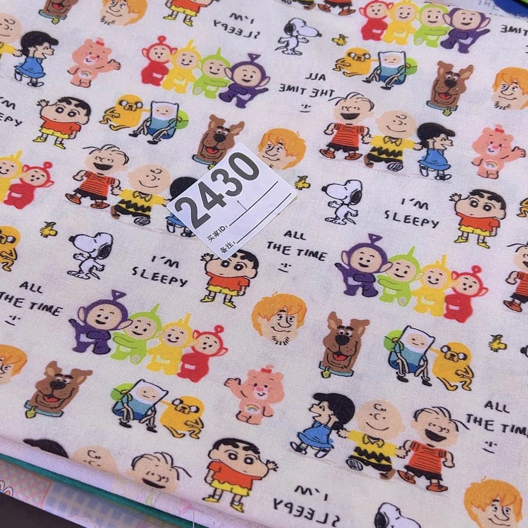 一米价纯棉平布1.1米宽果子布艺小块