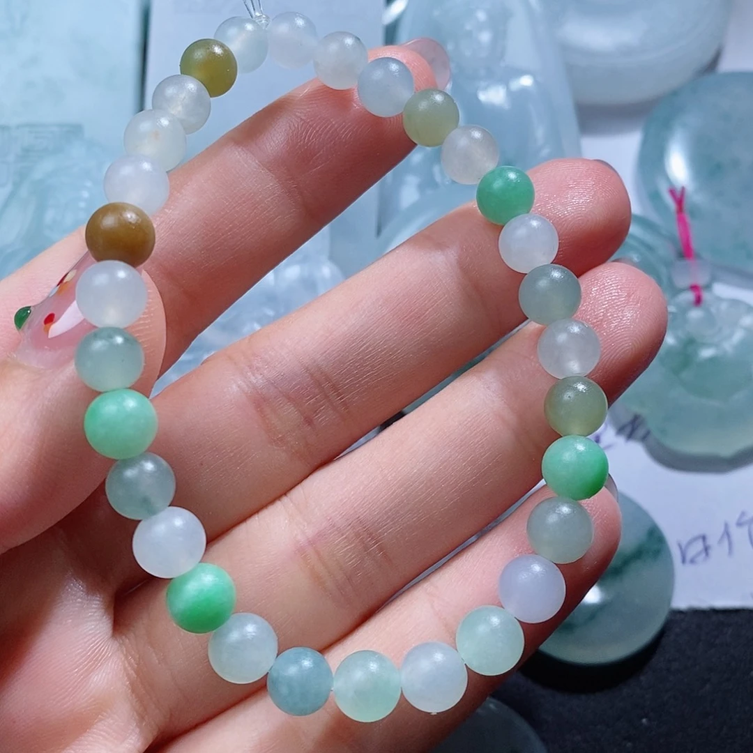 定制翡翠未镶嵌毛货付款后联系客服确认抛光