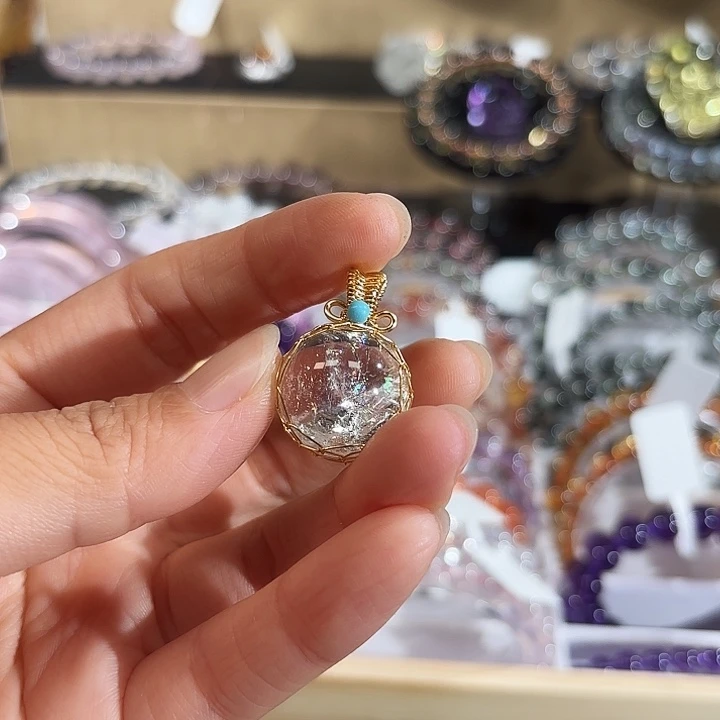 珠宝半成品水晶未镶嵌