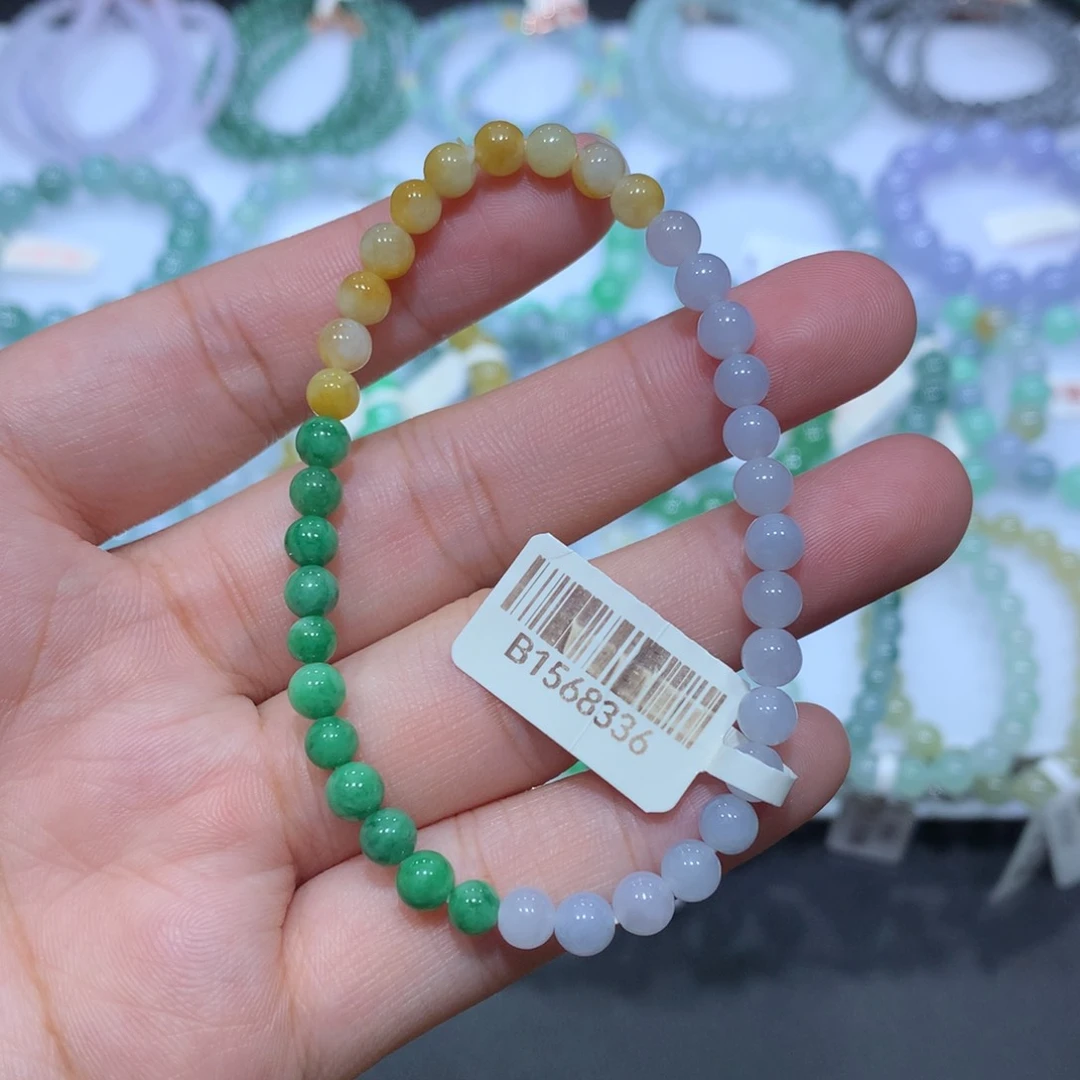 未镶嵌手链翡翠天然