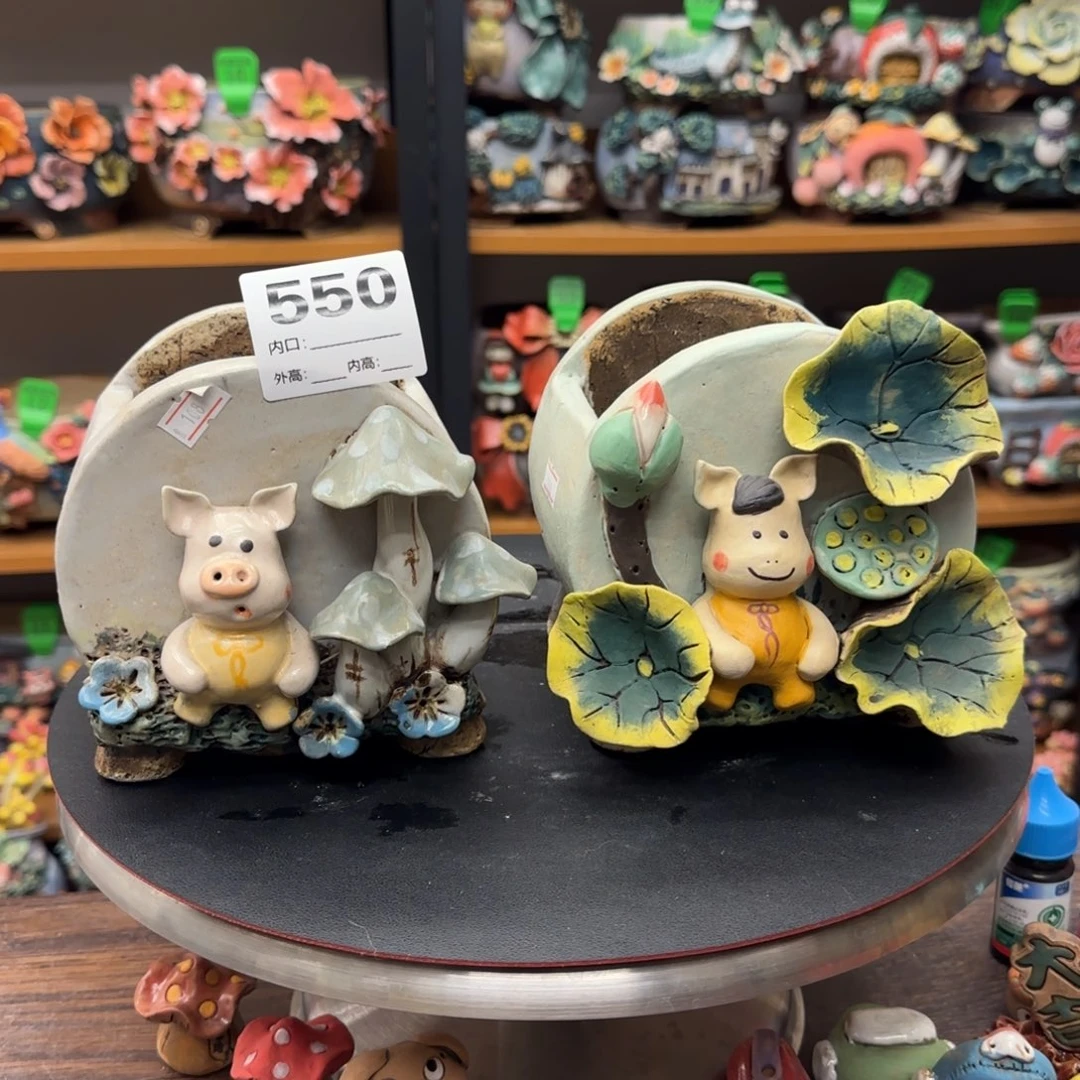 【闪购商品】粗陶手捏