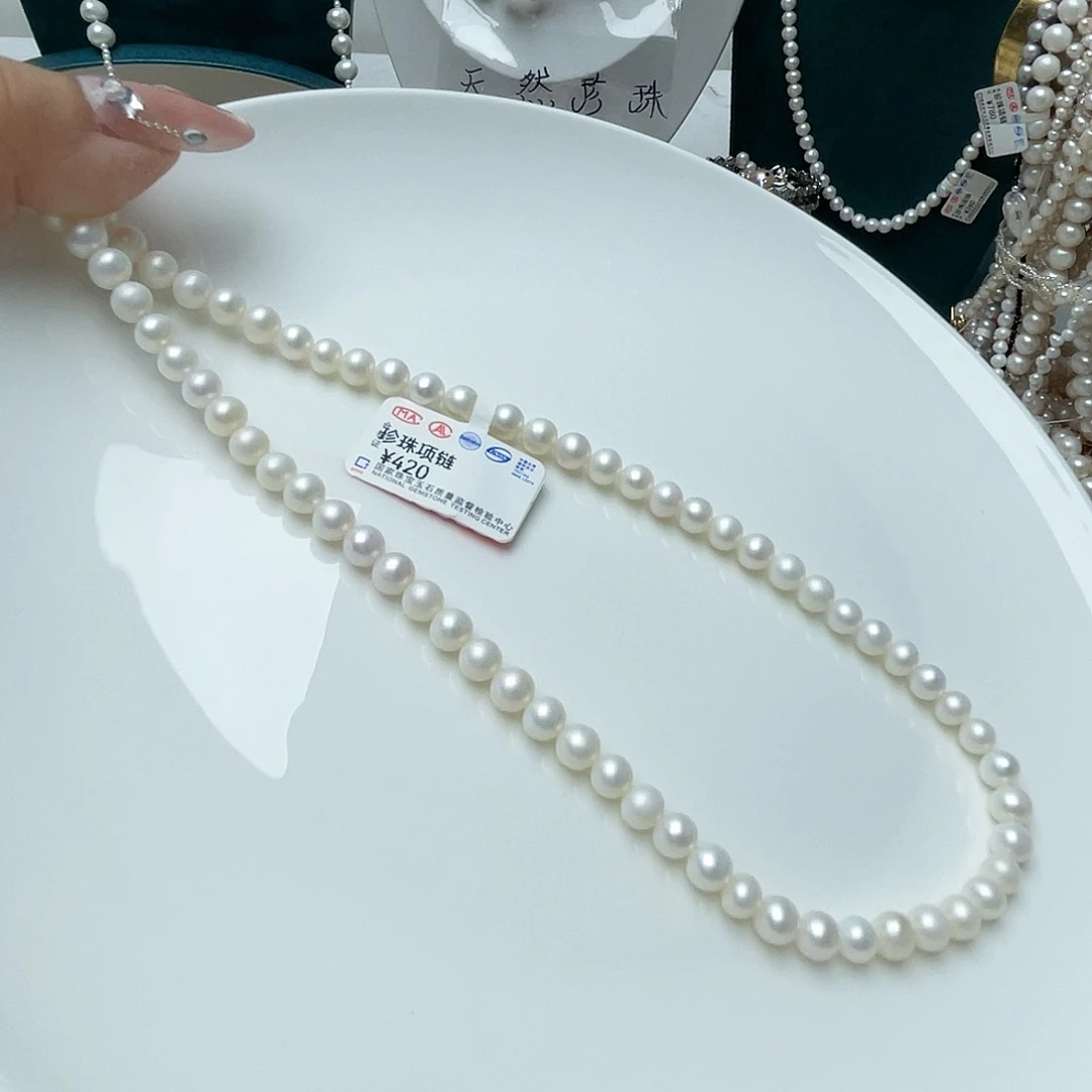 淡水珍珠颈饰未镶嵌