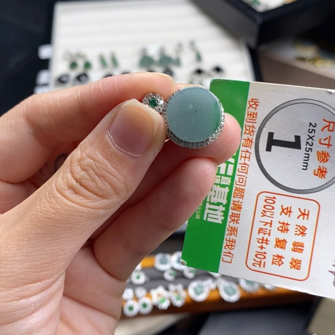 未镶嵌挂件翡翠翡翠