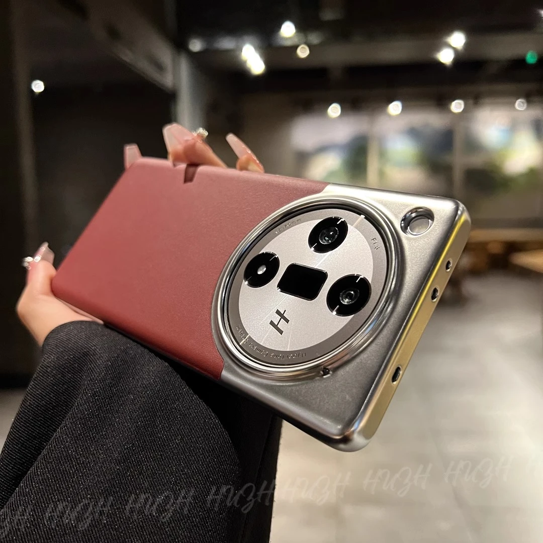 适用oppofindx8Pro手机壳电镀双拼双体验素皮oppo高档壳防摔硬壳
