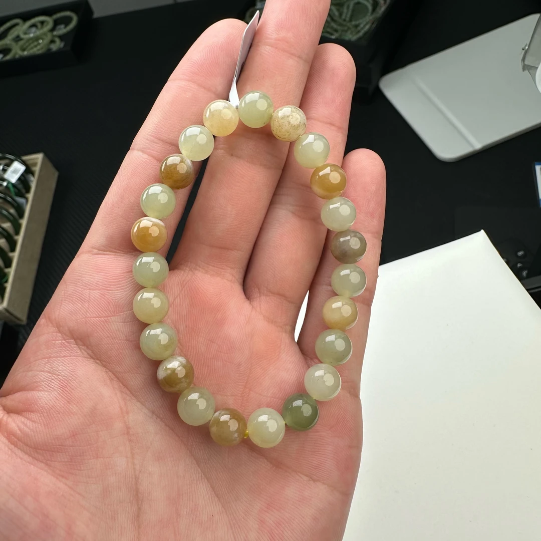 【风哥珠宝】和田玉手串 约8MM 多样性发一件 S867
