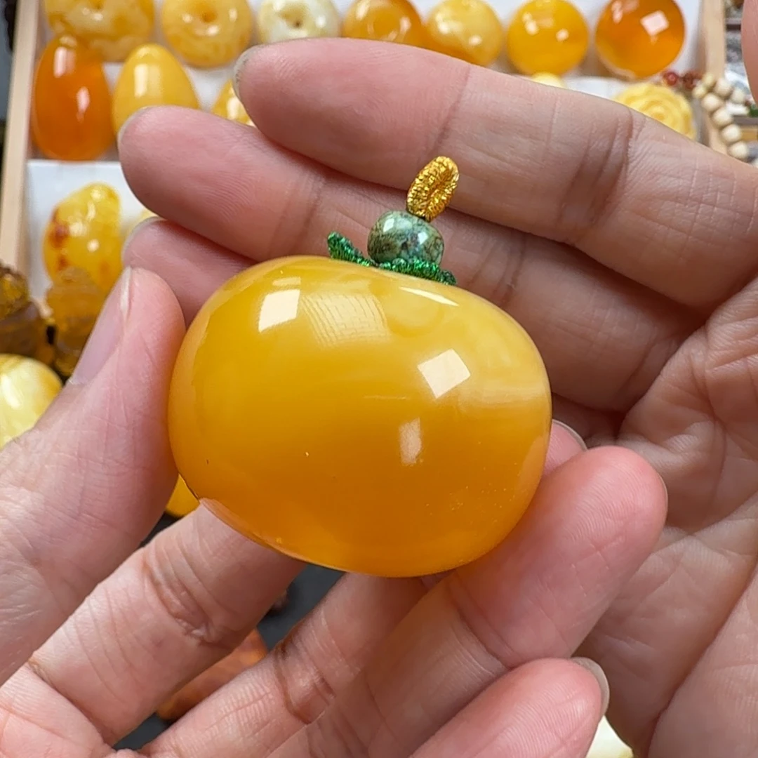 蜜蜡未镶嵌颈饰蜜蜡28.2g