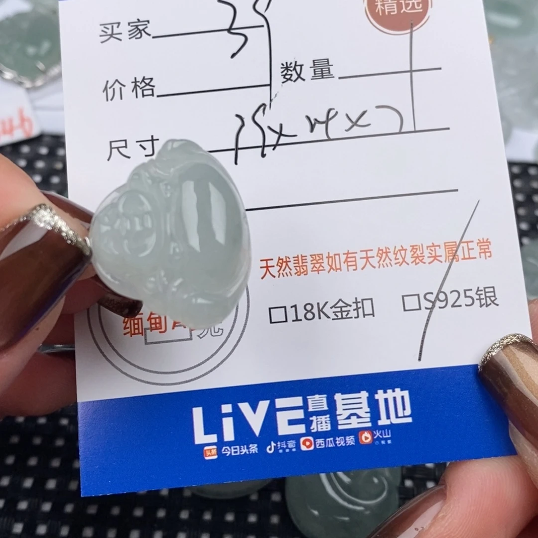 翡翠银S925镶嵌颈饰