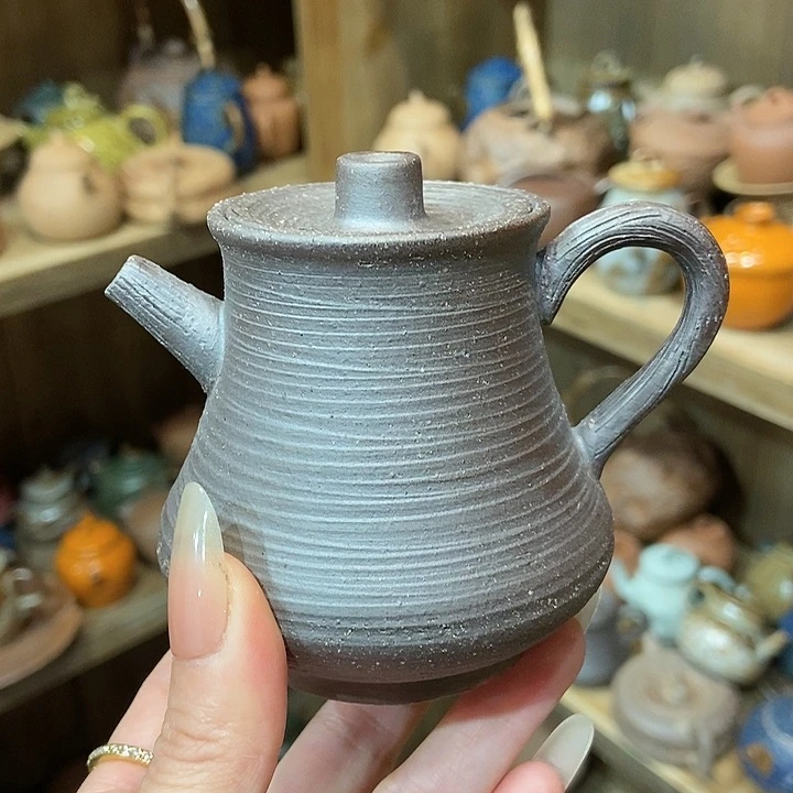 柴烧老岩泥高端茶器