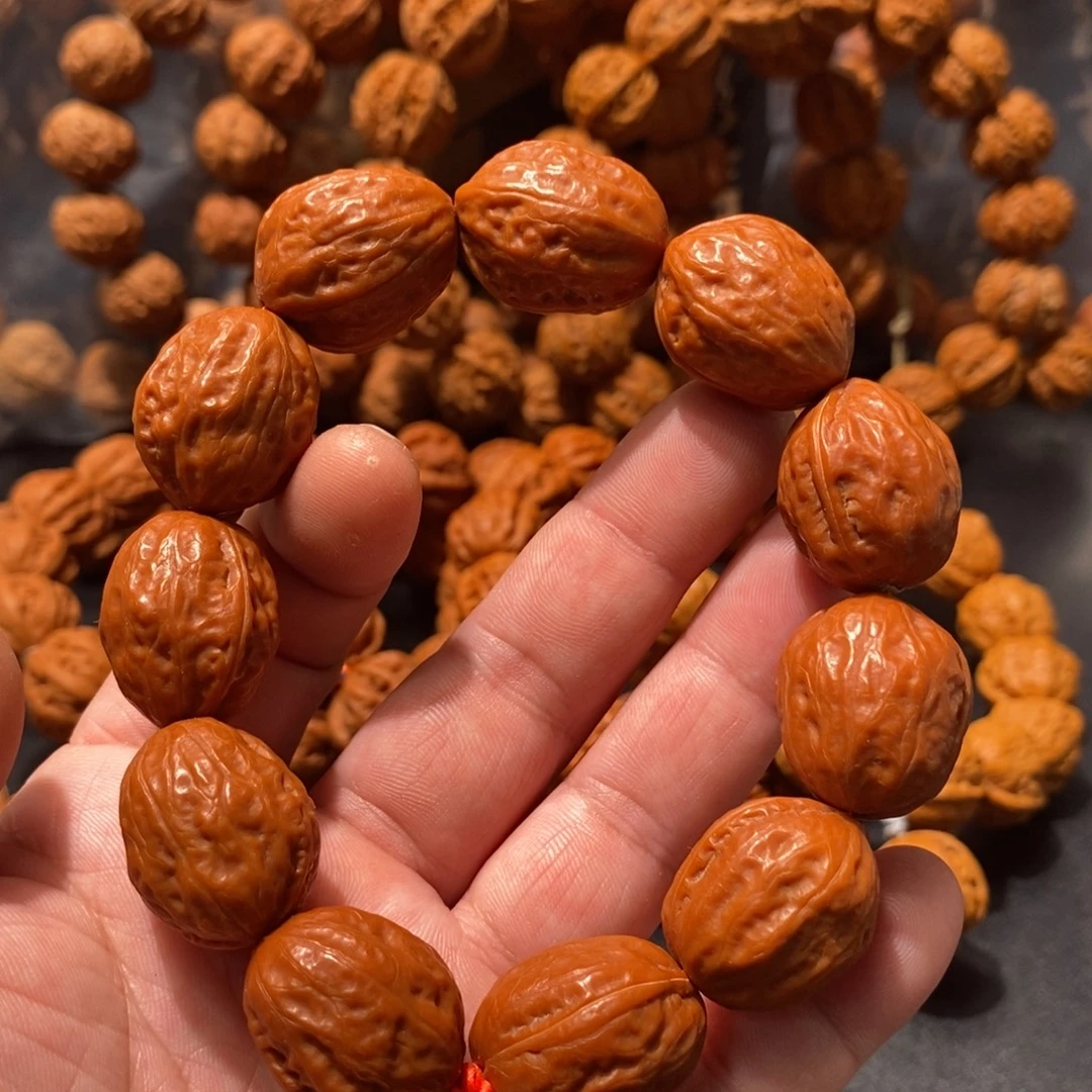 核桃核桃小枣手串