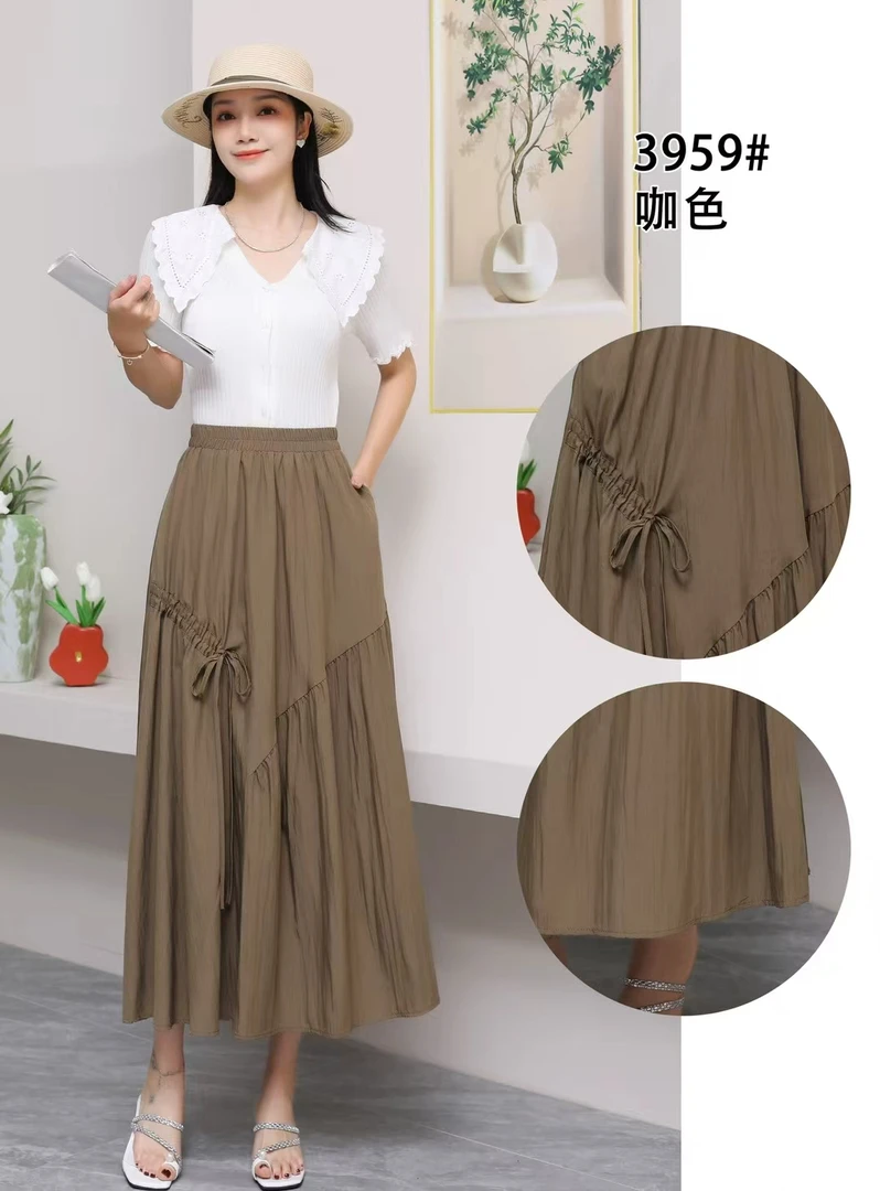 新款爆版高级感美丽动人设计感半身裙