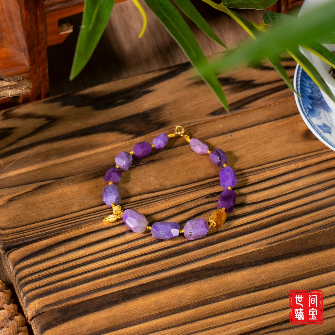 -微风丨18K金全玉化高阶舒俱来手链/多样性发/P3786/13