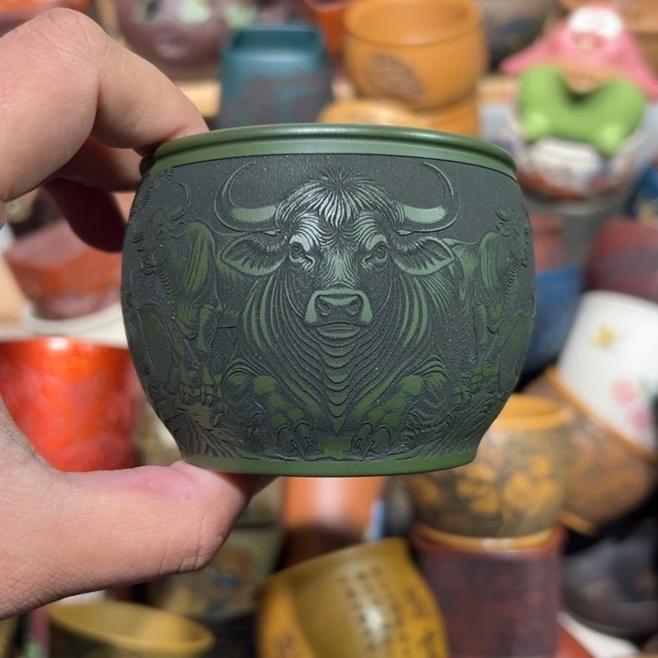 茶杯紫砂宜兴紫砂主人杯