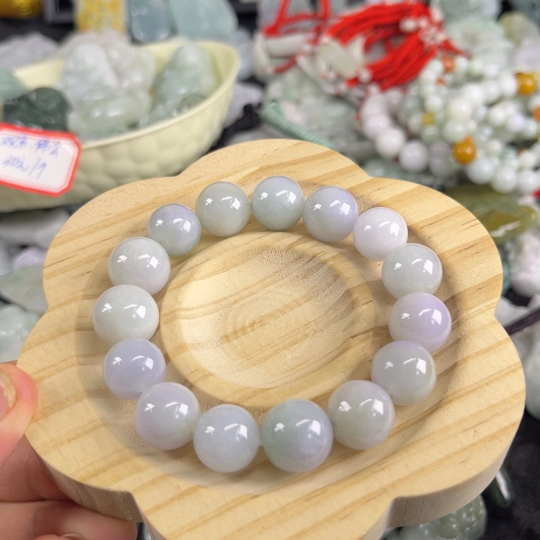 谭***均未镶嵌手串翡翠翡翠手串