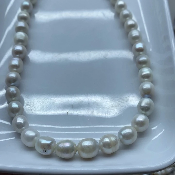 淡水珍珠合金颈饰