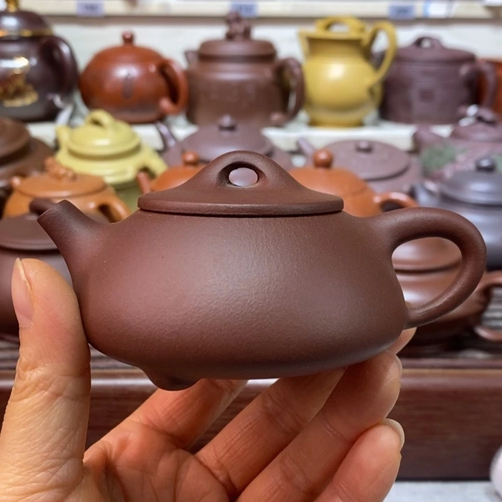 紫砂茶壶微瑕处理一把