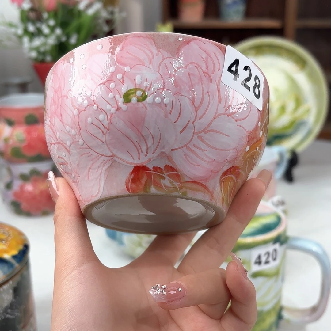 景德镇手绘高温釉下彩陶瓷茶具
