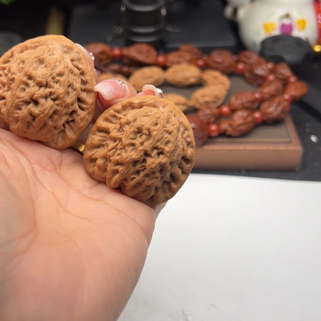 文玩核桃把件金公子42