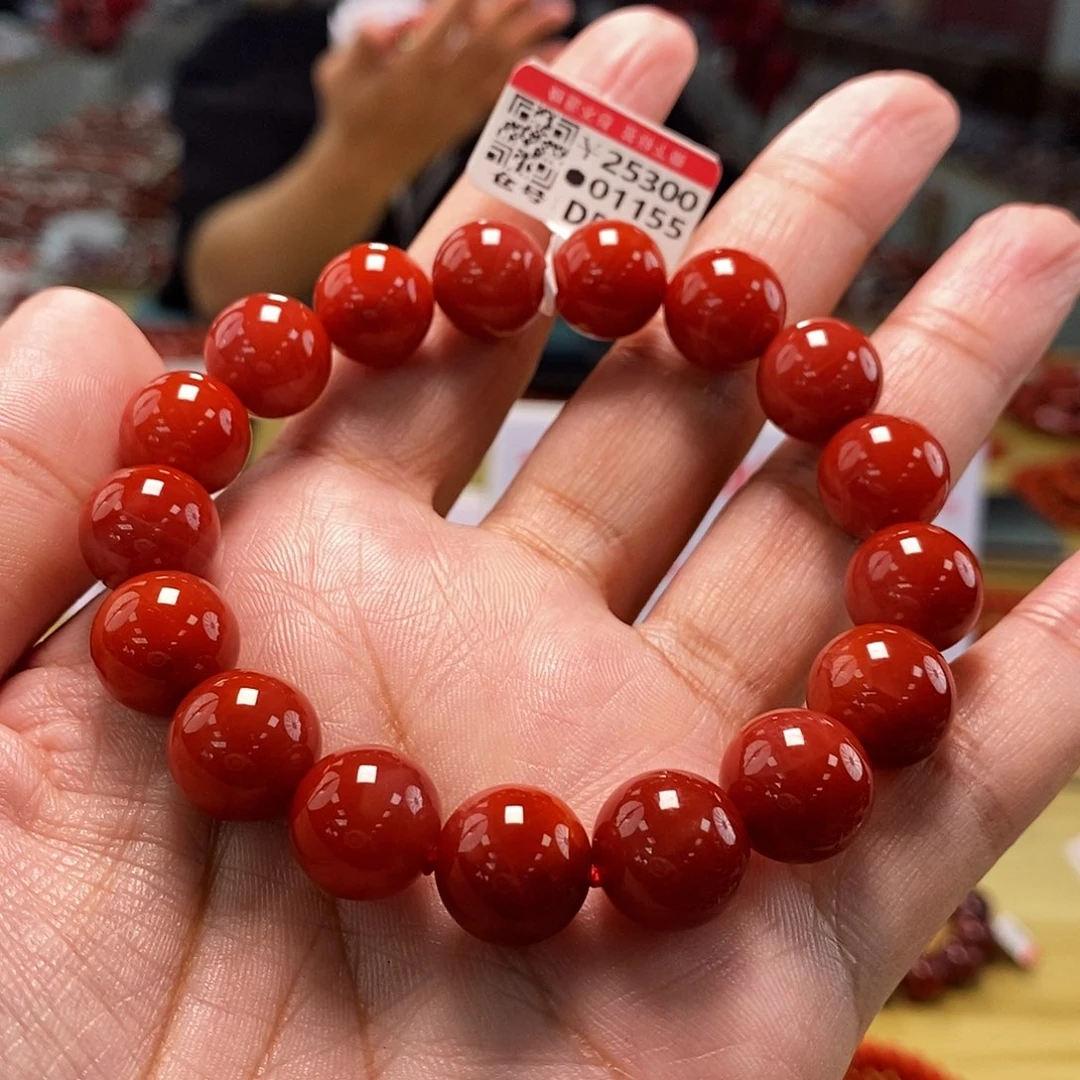 南红玛瑙12.5mm（多样性发一）典藏未镶嵌