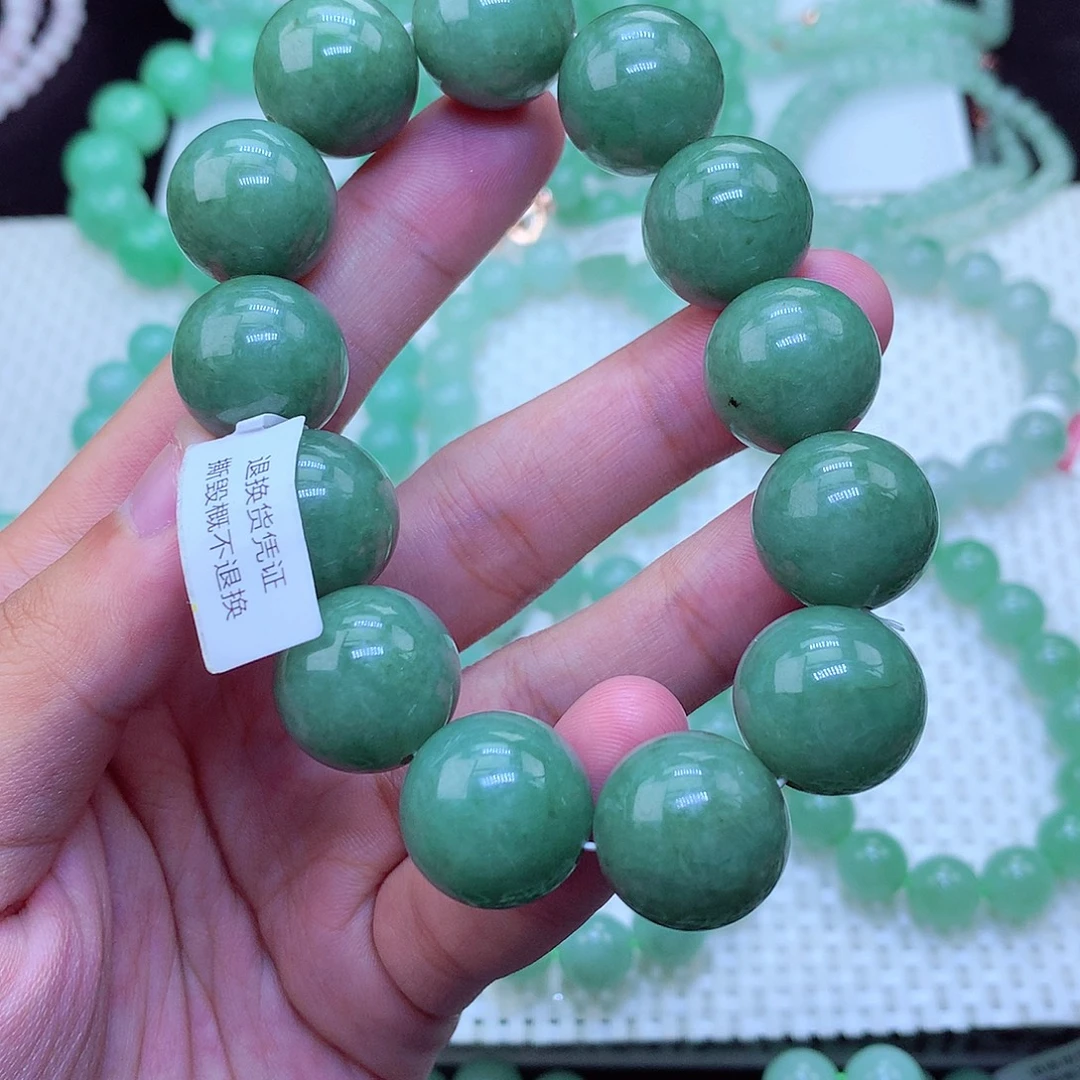 翡翠未镶嵌毛衣链