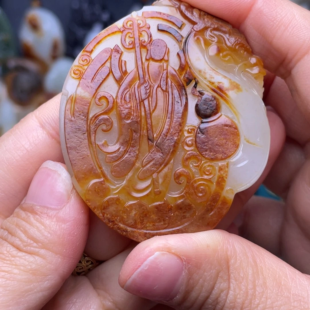 和田玉颈饰未镶嵌奥**?拼单