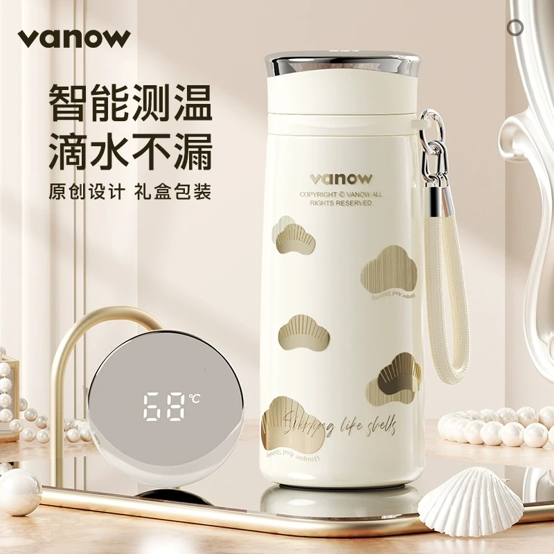 女士保温杯2025创意新款高颜值陶瓷内胆随行泡茶水杯子生日礼物