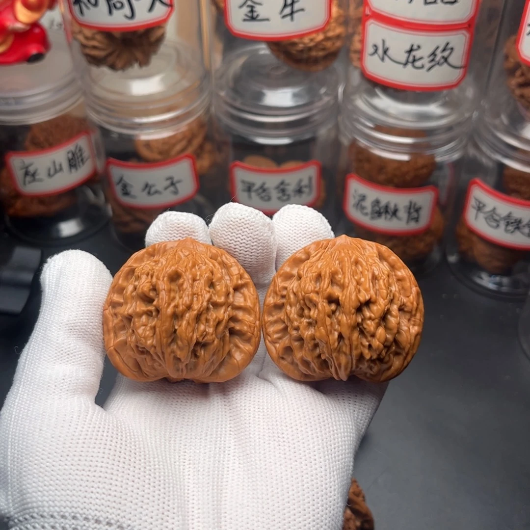 把件文玩核桃45全品粗筋虎