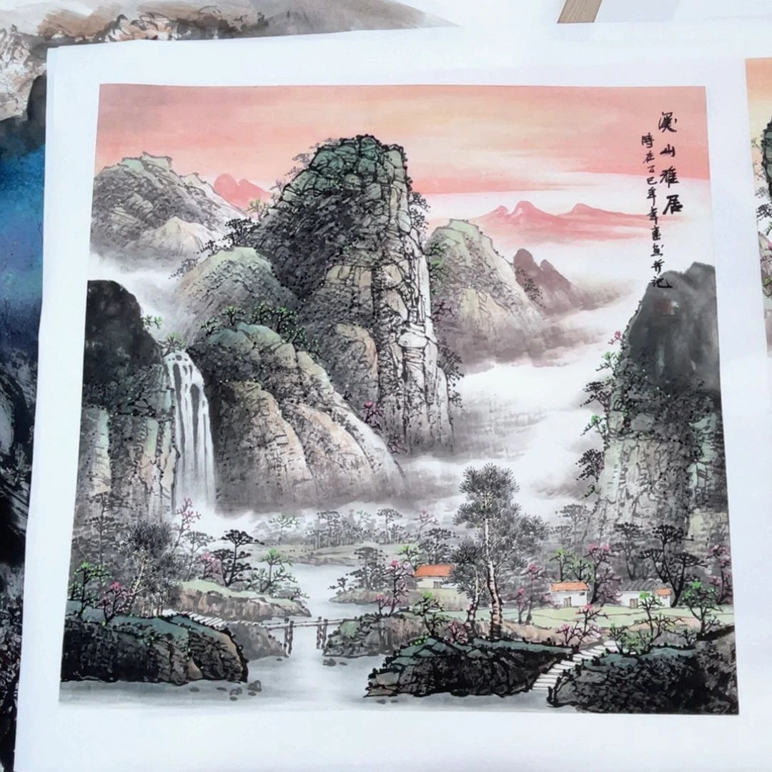 国画韦建老师作品欣赏