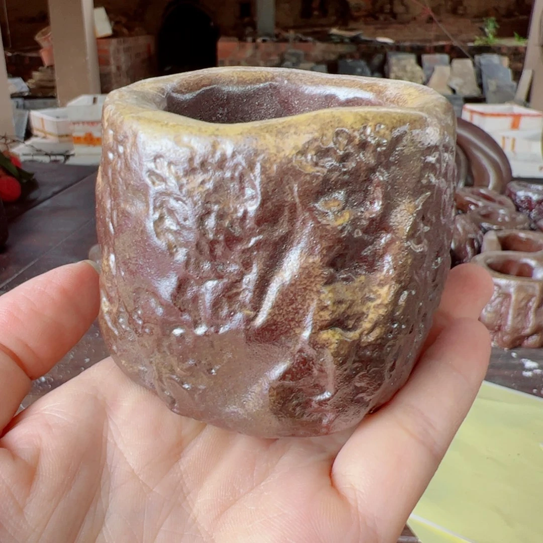 坭兴陶贵台龙窑柴烧茶器A219