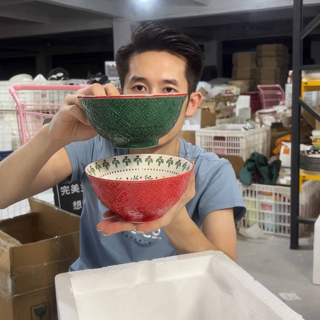 瓷微瑕陶瓷餐具釉下彩