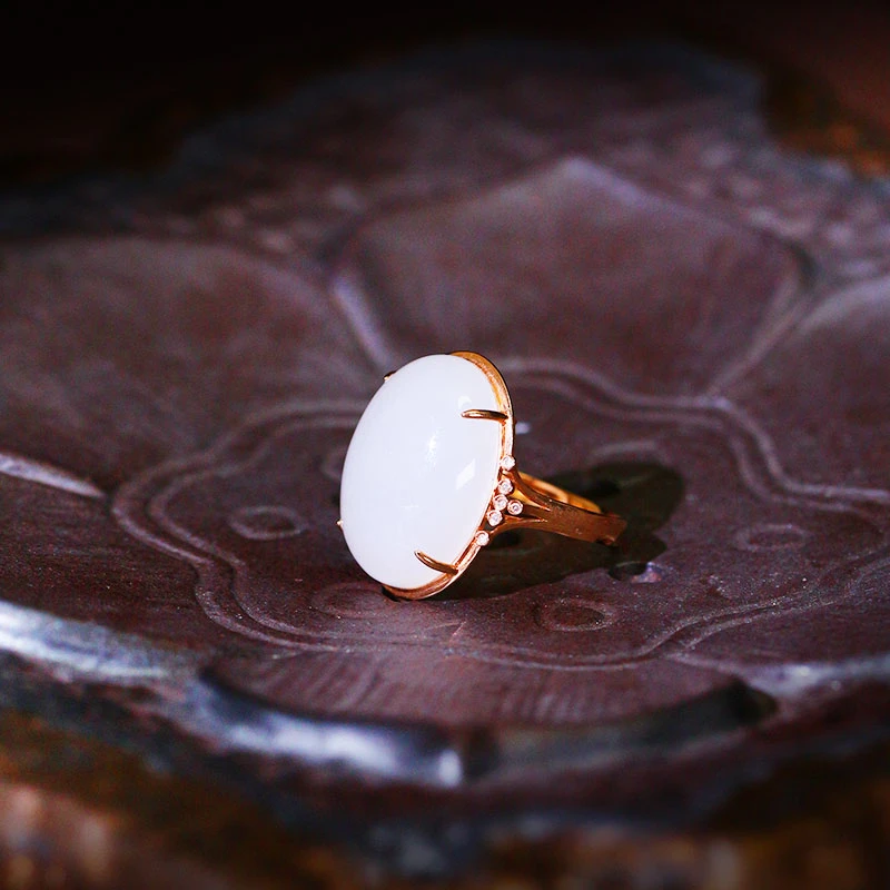 和田玉戒指【5701X】