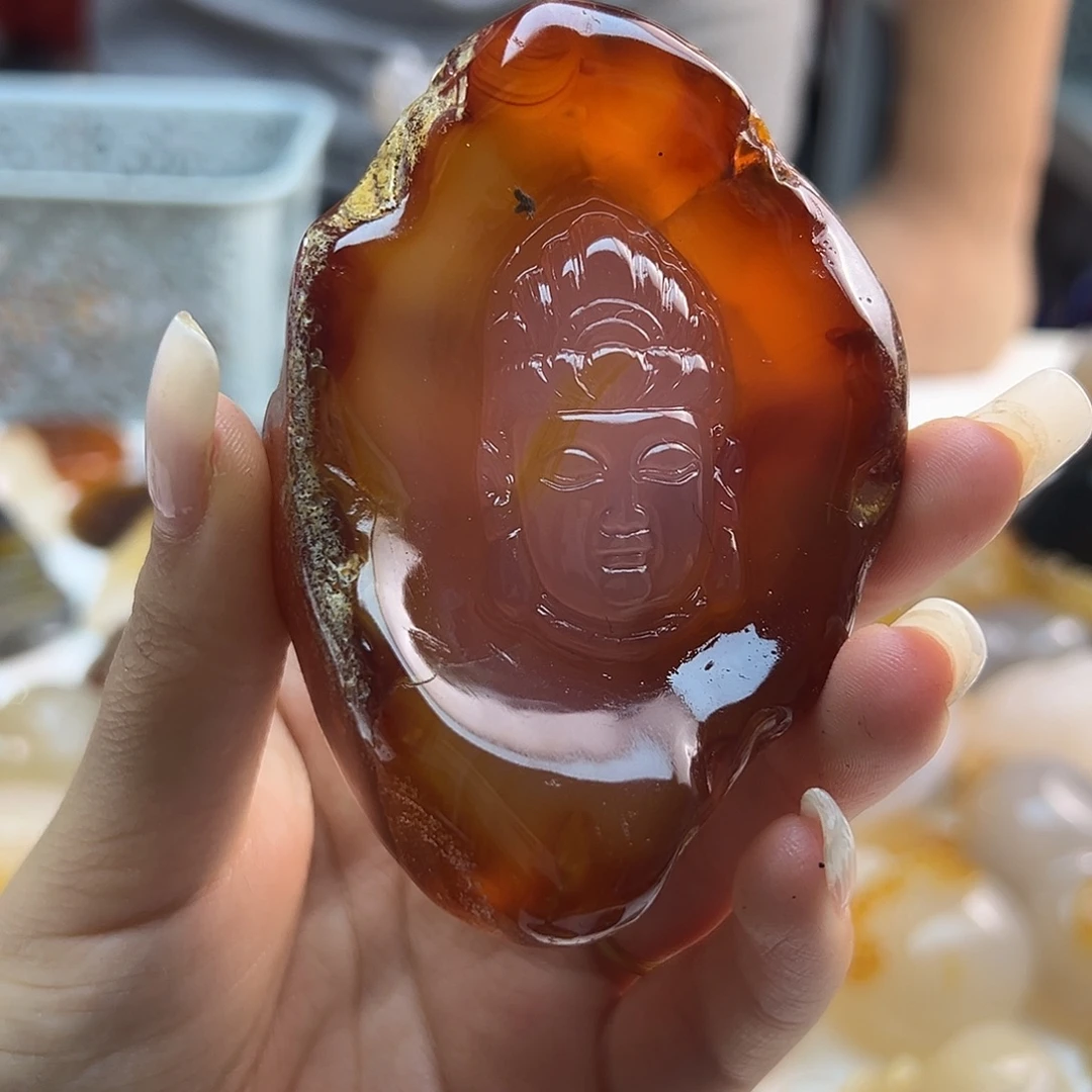 玛瑙/玉髓未镶嵌吊坠(不含链)