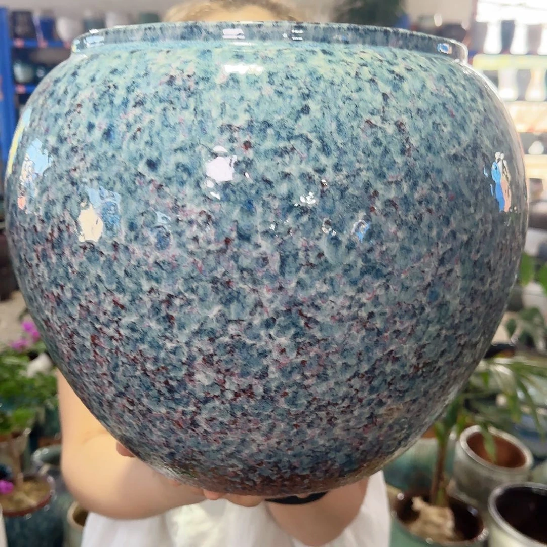 花盆紫砂高27口23