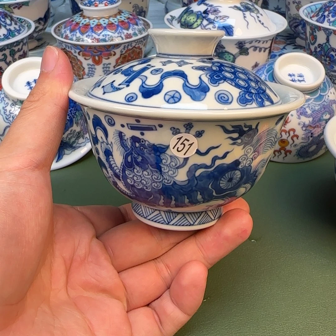 彦祖纯手工手绘茶具151