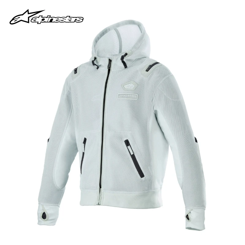 a星alpinestars夏季骑行服MOFLOW网眼服通风摩托车服休闲卫衣男