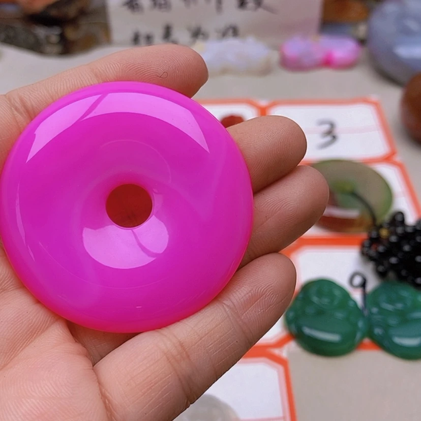 【闪购商品】未镶嵌玛瑙/玉髓珠宝半成品1*3