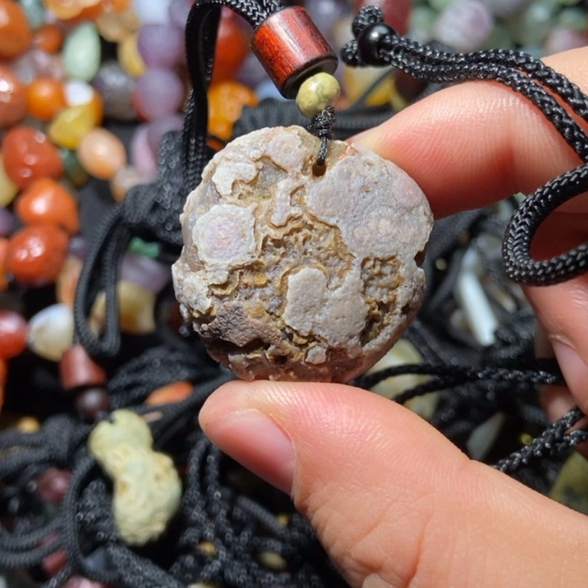 【闪购商品】玛瑙/玉髓项圈合金李*追