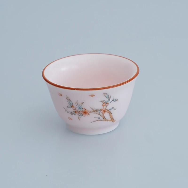 E649-梅花粉汝窑杯HSF1