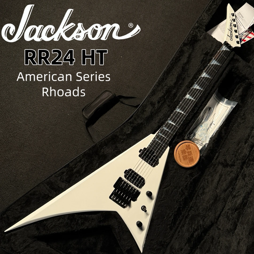 现货Jackson American Series Rhoads RR24叉子金属双摇电吉他
