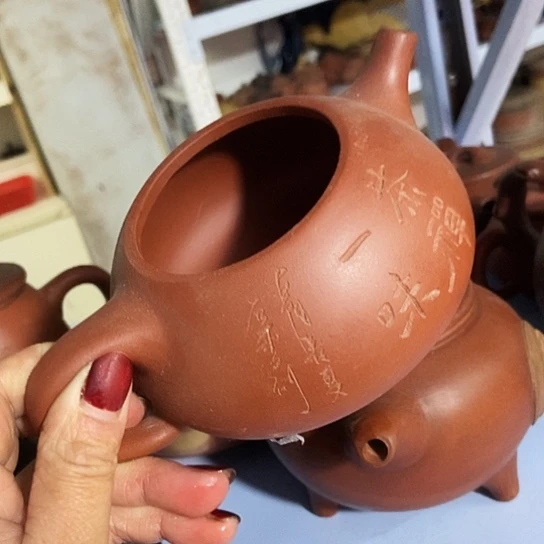 茶壶紫砂手工制作宜兴紫砂壶