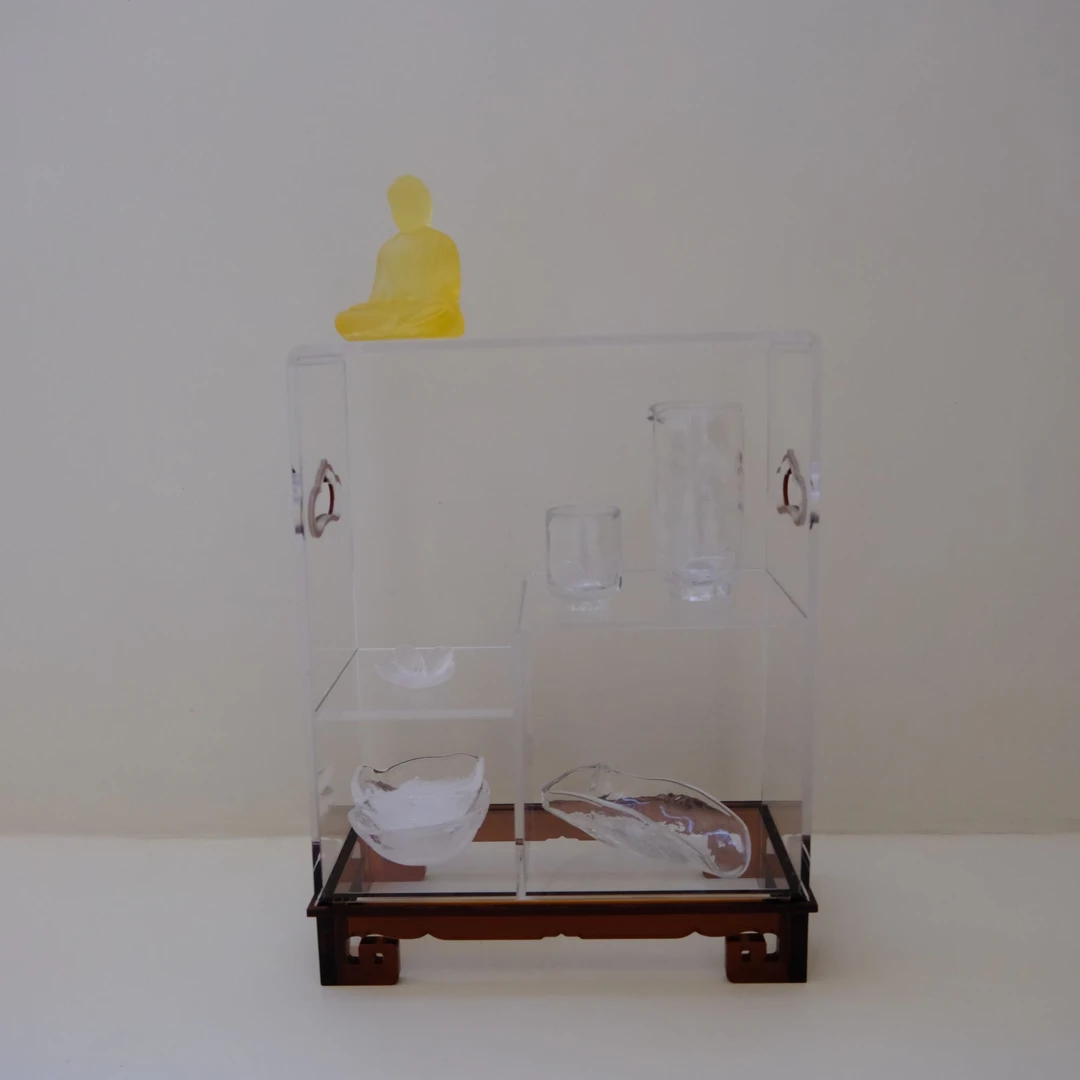 花间事双色亚克力架30*15*38