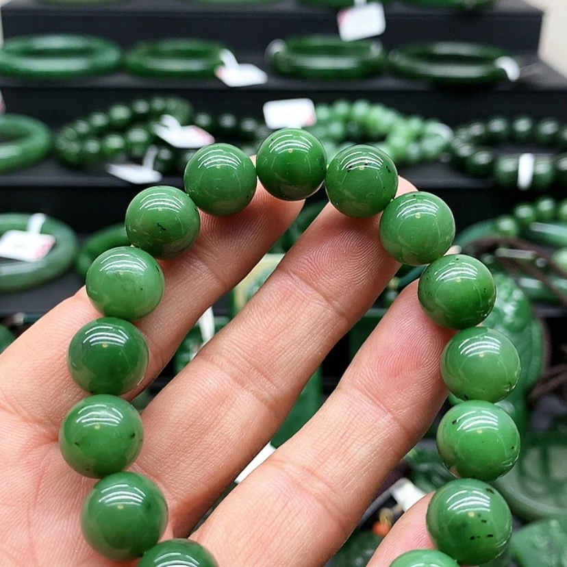 【闪购商品】和田玉（碧玉）手链未镶嵌