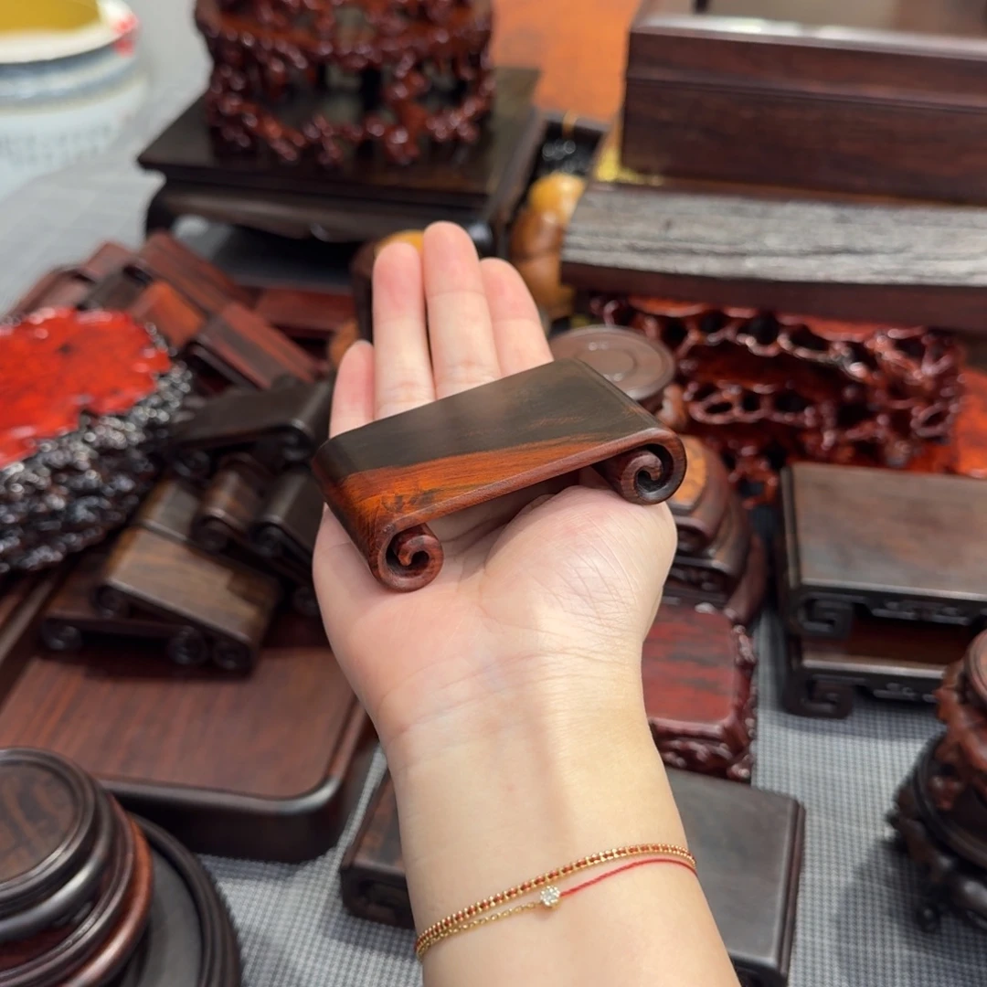 木大红酸枝交趾黄檀底座