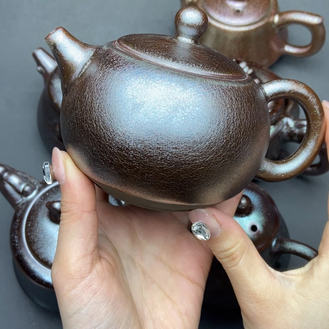 茶盏馒****吃建盏铁胎茶壶原矿