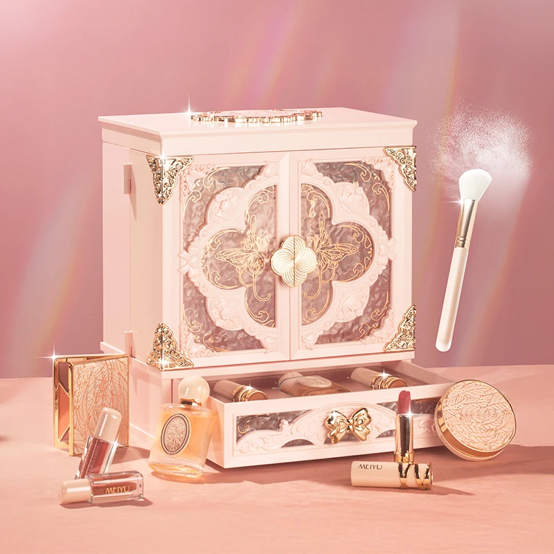 花知晓同款礼盒草莓丘比特彩妆套装送女友推荐化妆品每遇蝶恋花