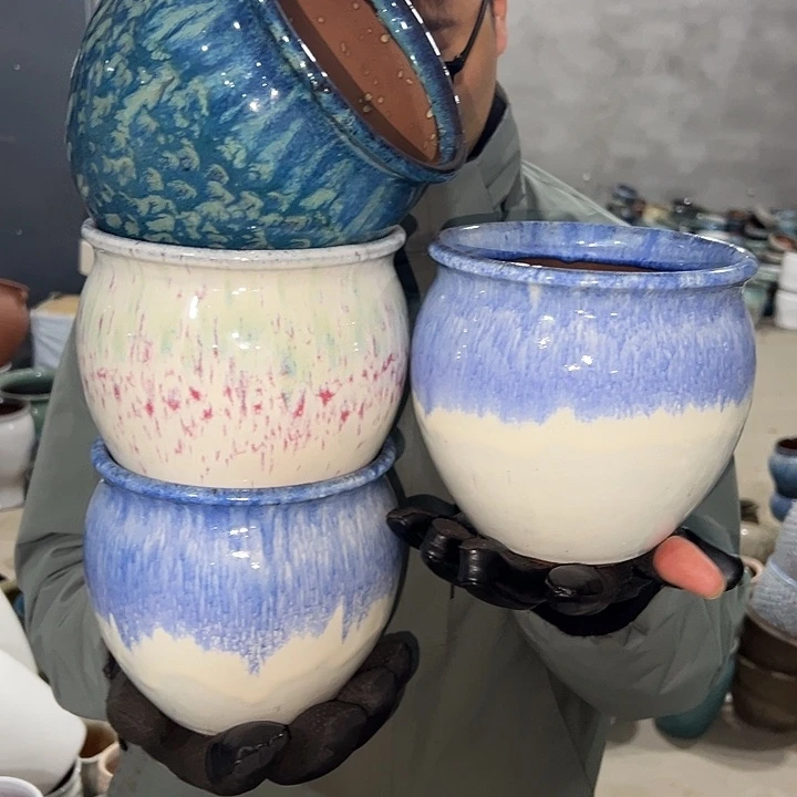 高度13口15啦啦花盆