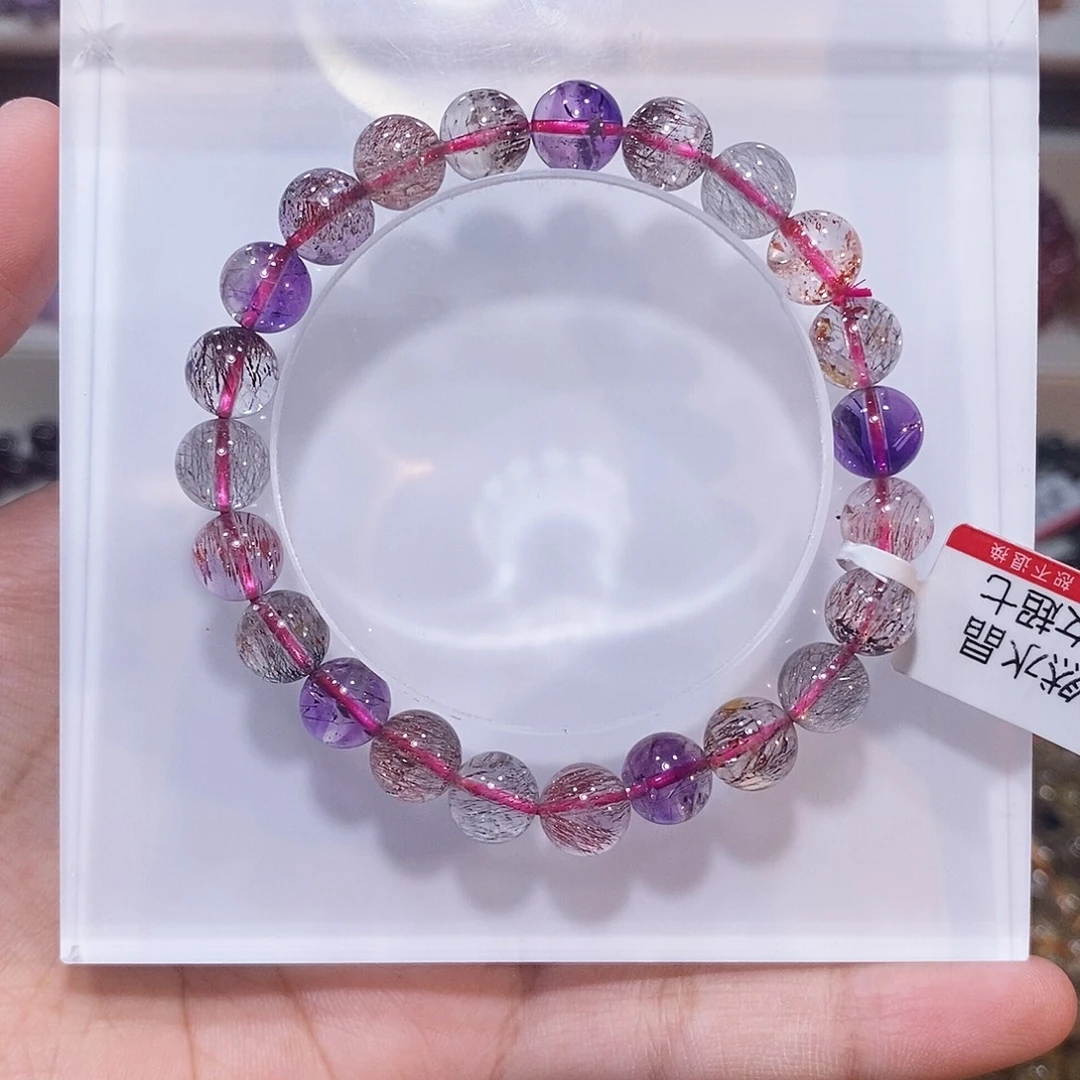 水晶手串未镶嵌仙女超七8mm