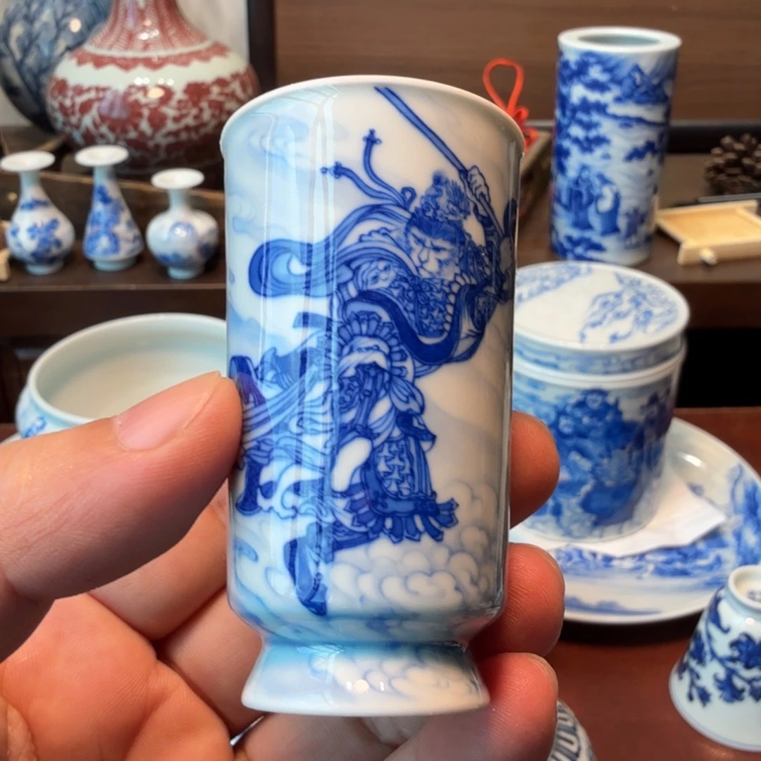 大***友现代景德镇全手绘茶器