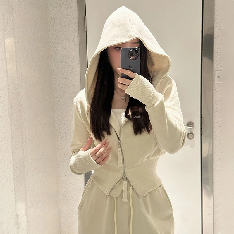 2025新款休闲运动卫衣套装小个子开春减龄韩系穿搭一整套