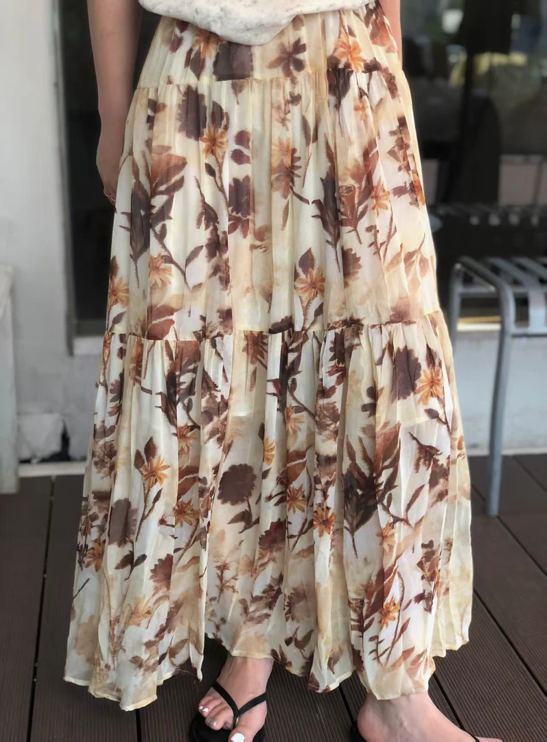 0719-29   女士气质百搭中长款半身裙   LQ/ZR   9761